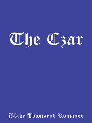 cover image of The Czar